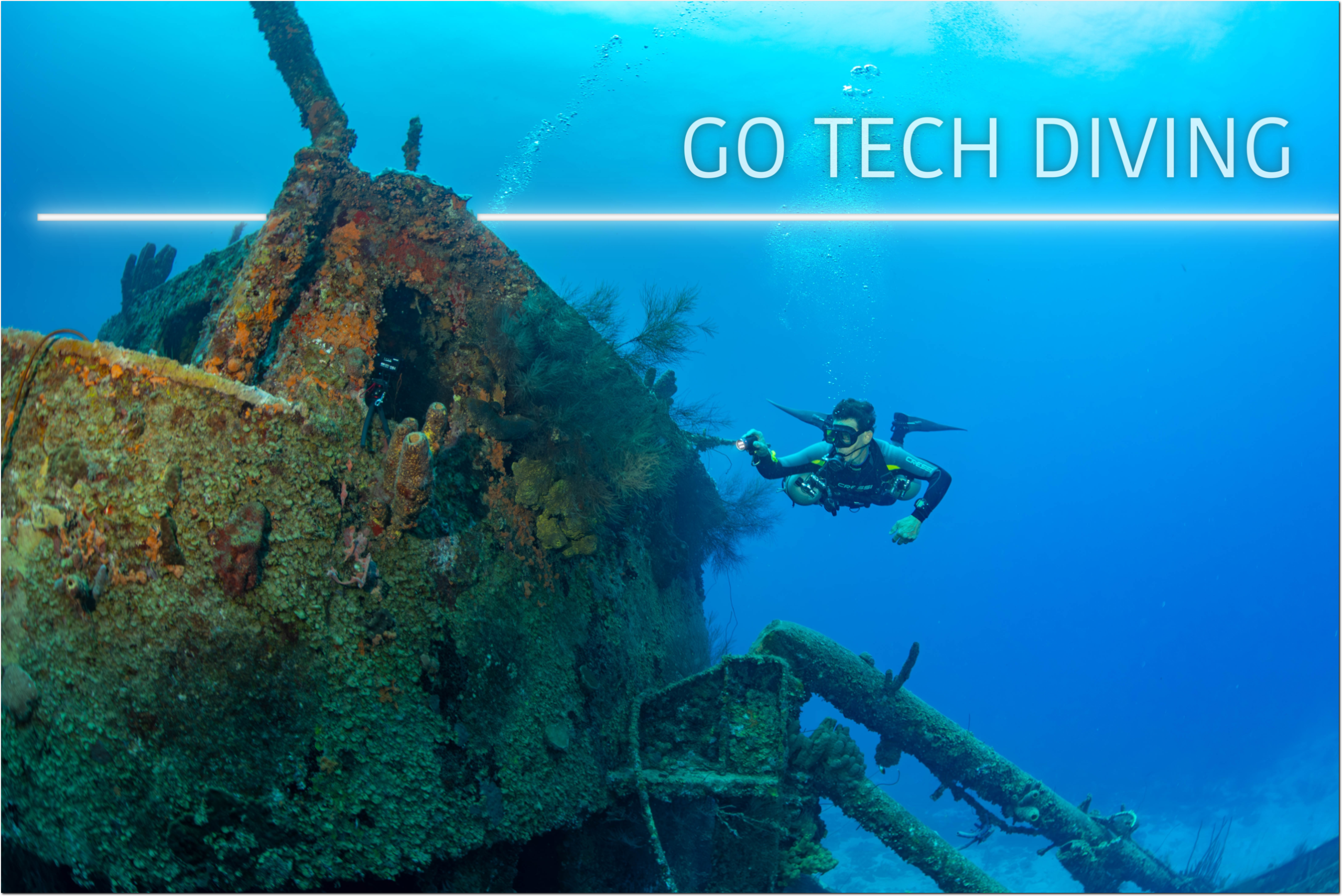 Go explore deeper wrecks We learn you to go, and save come back